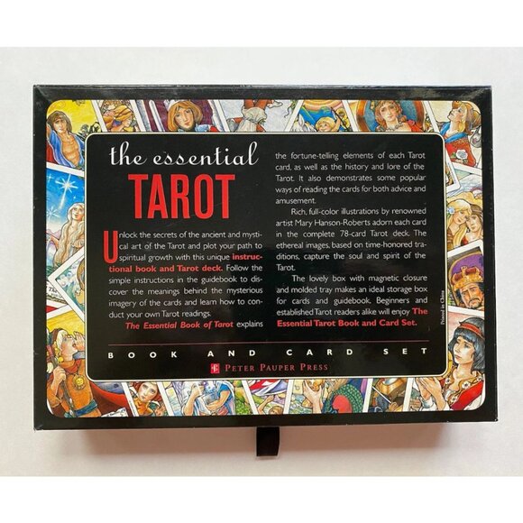 The Essential Hanson Roberts Tarot Book And Card Set NEW - Picture 4 of 4